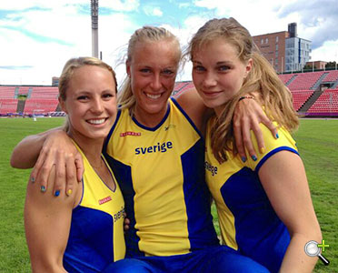 Andrea Nybäck, Victoria Joäng, Emma Stenlöf