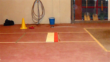 Vellinge Indoors gäckande planka