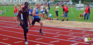 Emmanuel Amoh och Viktor Slaktor Malmgren
