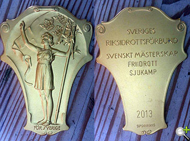 Guld sjukamp Victoria Joäng 2013