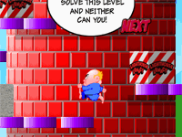Screenshot of last level