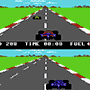 Screenshot of overrated c64 game Pitstop 2