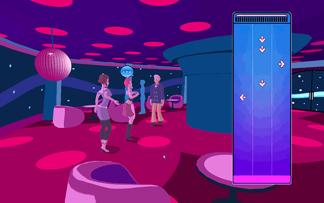 Lies and Seductions - dance floor of night club