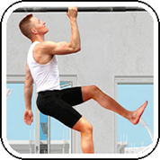 Thumbnail for article about relative strength and how it is decided by muscle percentage. Ola Hansson demonstrates a one arm pull-up.